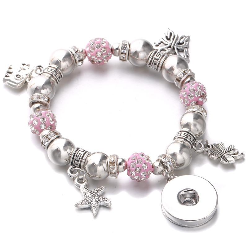 Bracelet Fit  Snap Button For Women Jewelry