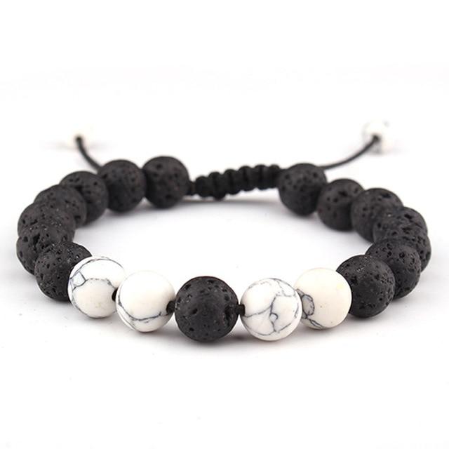 Bracelet Meditation Relax Healing Aromatherapy For Women Man Gift